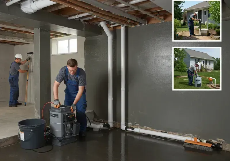 Basement Waterproofing and Flood Prevention process in Colfax, IA